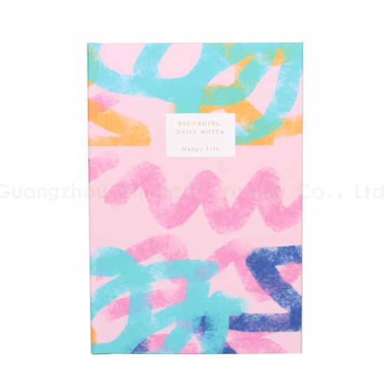 Happy Life Hardcover Notebook