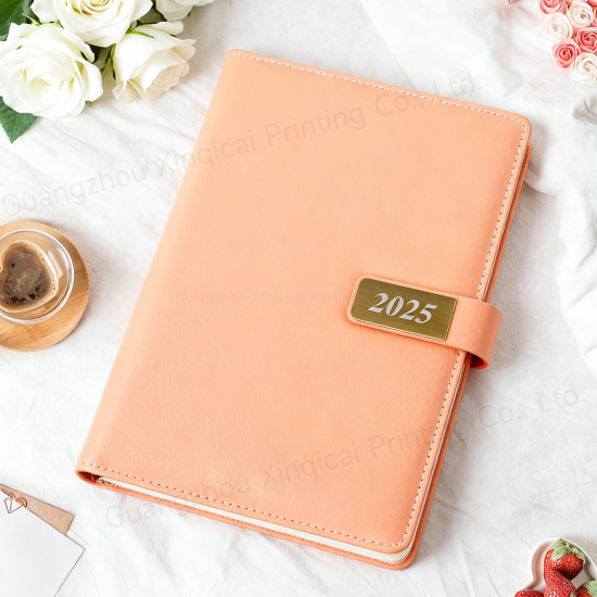 PU cover magnetic hardcover notebook