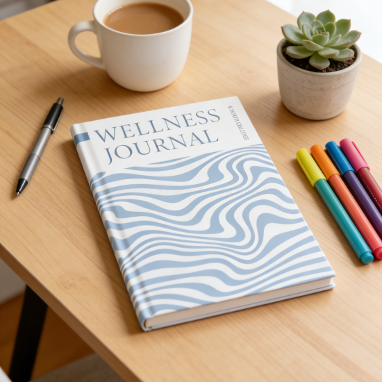 Hardcover Wellenss Journal Custom Printing