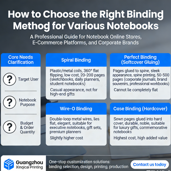 How to Choose the Right Binding Method for Various Notebooks
