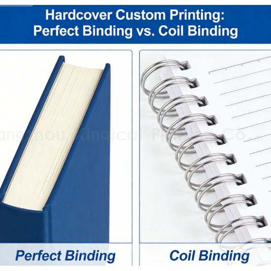 Hardcover Custom Printing: Perfect Binding or Coil Binding Which Is Be