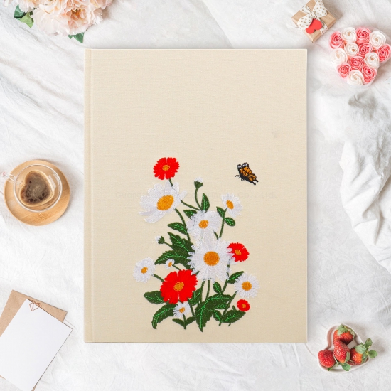 Embroidery on Notebooks: Leading the 2026 Stationery Fashion Trend