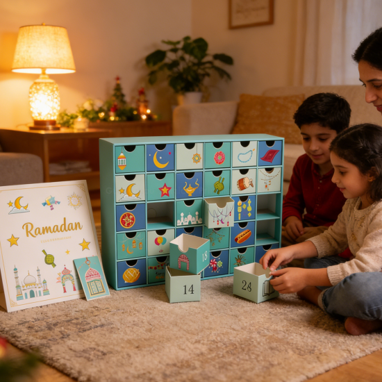 Blue Series Cute Advent Calend