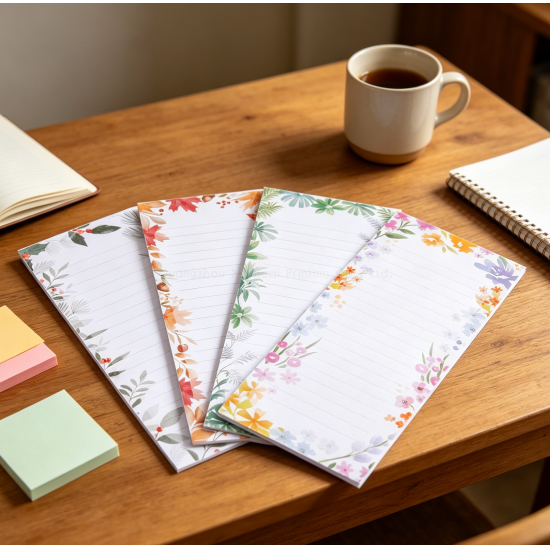 Floral Long-sized Magnetic Not