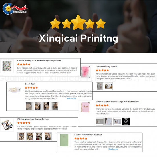 Why Clients Choose Guangzhou XinQiCai Printing: Real Testimonials on S