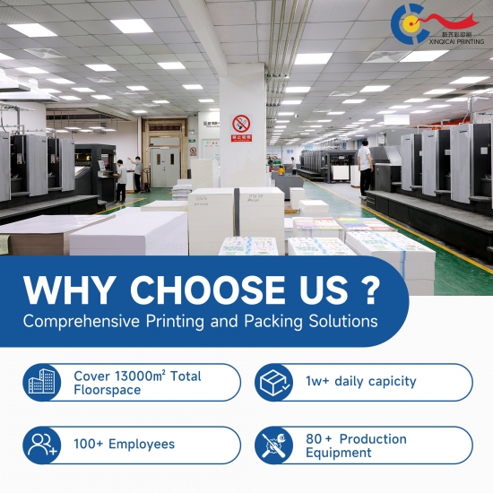 ​Why Choose Guangzhou Xinqicai Printing for Your Custom Printing Needs