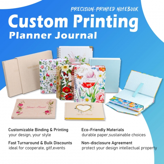 Key Services to Consider for Custom Notebook Printing