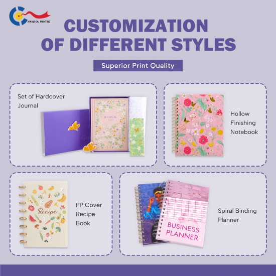 Custom All-Style Notebooks Printing Choose B2B Wholesale Supplier Guan