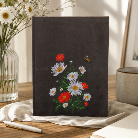 Key Considerations for Custom Printed Velvet Notebooks with Embroidery