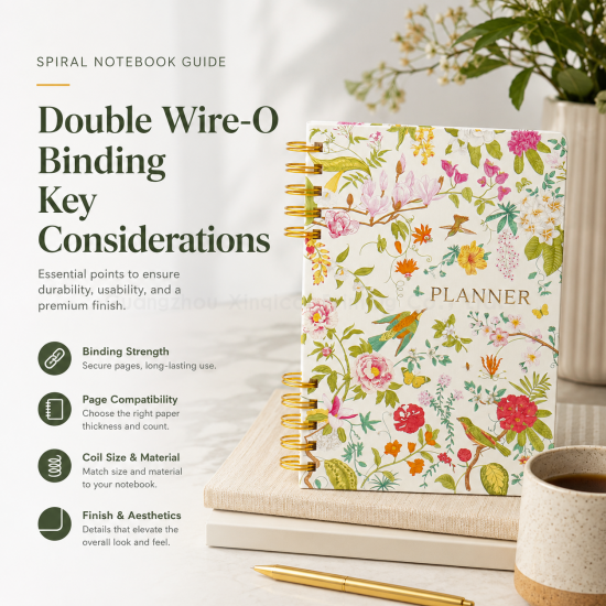 Key Double Spiral Binding Tips for Custom Spiral Notebooks: Avoid Amaz