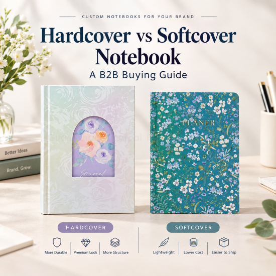 Hardcover vs Softcover Notebook: A B2B Buying Guide