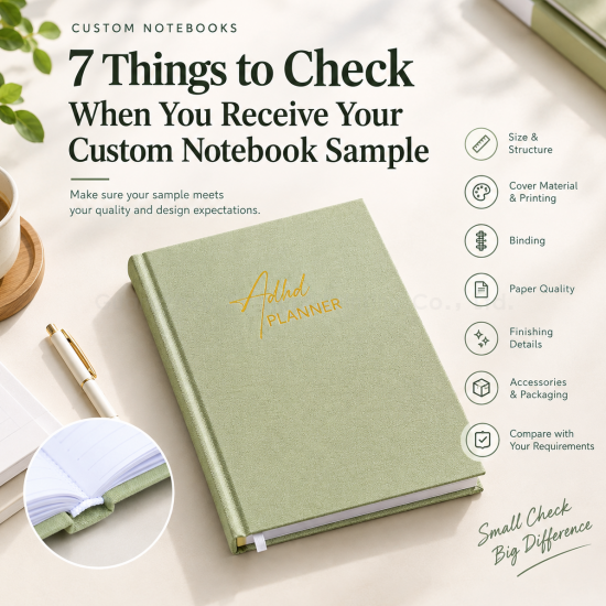 Custom Notebook Sampling: What Should B2B Buyers Check Before Mass Pro