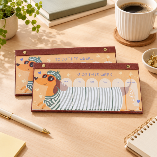 Custom Tear-Off Weekly Notepad