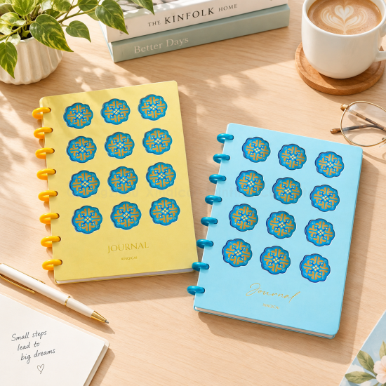 Custom Disc-Bound Journal