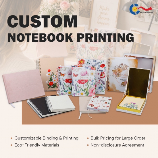 Custom Notebook Printing: Elevate Your Brand with Bespoke Stationery S