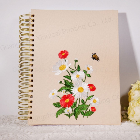 Why Linen Is the Premium Cover Material for Embroidery Craft Notebooks