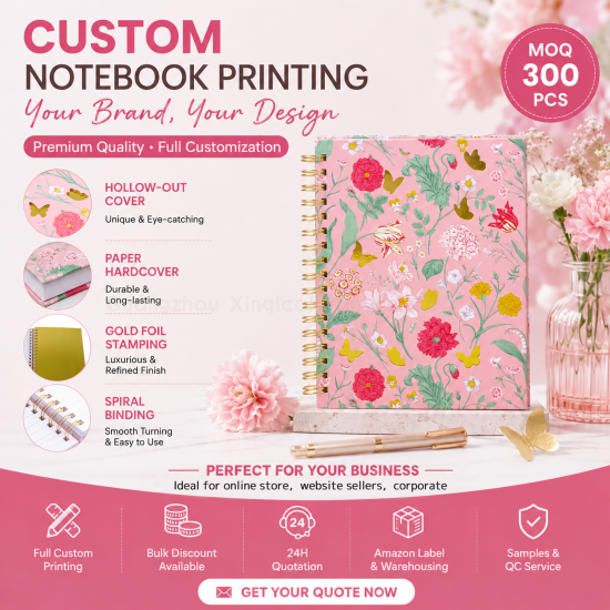 Hardcover Journal Printing: Create Premium Custom Journals for Your Br