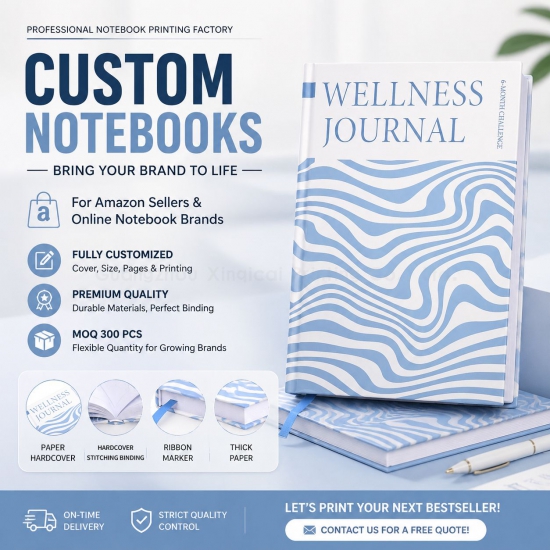 Hardcover Journal Printing: Creating Premium Journals for Brands and B