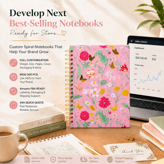 Spiral Notebook Printing: A Flexible Custom Solution for Brands, Retai