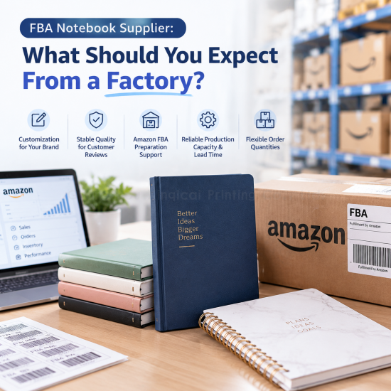 FBA Notebook Supplier: What Should You Expect From a Factory?