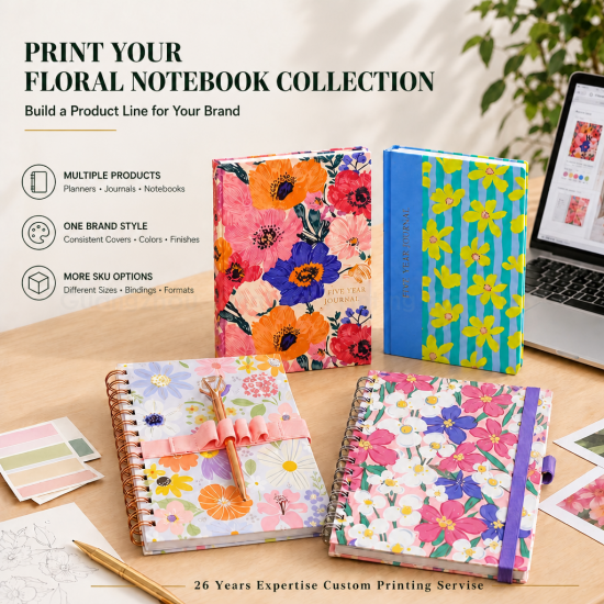 Custom Planner Printing: Paper, Binding and Cover Options